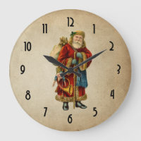 Vintage Christmas Old World Santa Claus