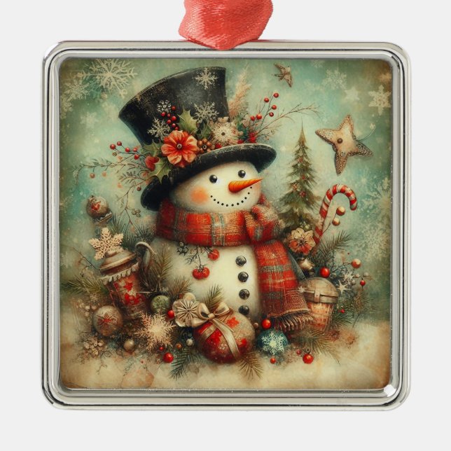 Vintage Christmas Ornament (Front)