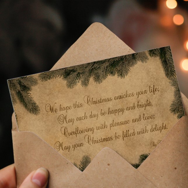 Vintage Christmas Paper - Greeting Card (Creator Uploaded)