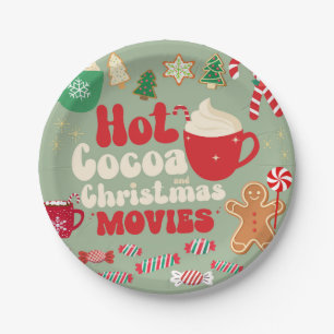Vintage Christmas Paper Plate
