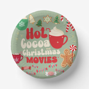 Vintage Christmas Paper Plate