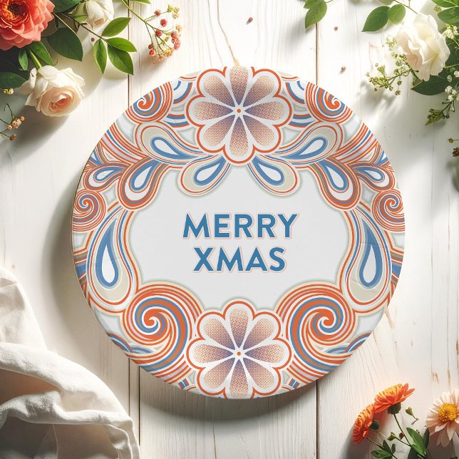 Vintage Christmas Paper Plate (Creator Uploaded)
