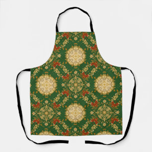 Vintage Christmas Pattern - Apron