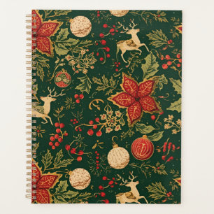 Vintage Christmas Pattern - Planner