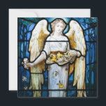 Vintage Christmas, Peace Angel by William Morris  Holiday Card<br><div class="desc">An awesome vintage Christmas card. Peace Angel by William Morris. Stand apart from the crowd with this unique one of a kind design. Personalise it with your own message and name(s).</div>