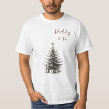 Vintage Christmas Plaid Baby Shower Daddy To Be