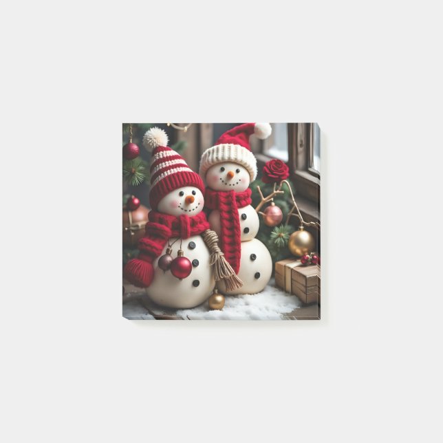 Vintage Christmas - Post-It Notes (Front)