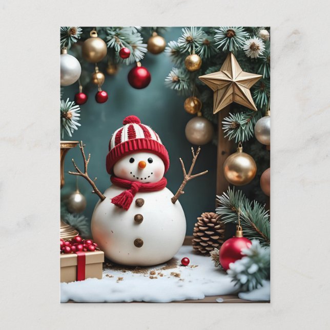 Vintage Christmas - Postcard (Front)