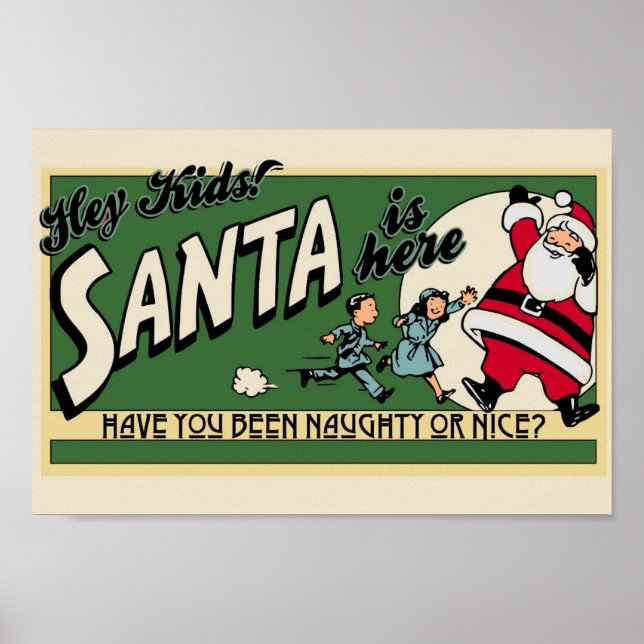 Vintage Christmas  Poster (Front)