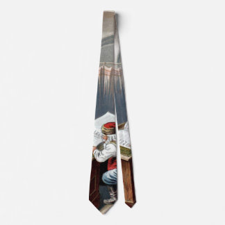 Vintage Christmas, Saint Nicholas Naughty or Nice  Tie