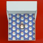 Vintage Christmas Santa Claus<br><div class="desc">Cute Christmas wrapping paper with a Santa Claus on a blue background! Fun for wrapping your kids Christmas gifts. Comes in a variety of colours. Designed for you by Blackberry Boulevard.</div>