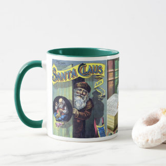 Vintage Christmas, Santa Claus and His Works Mug
