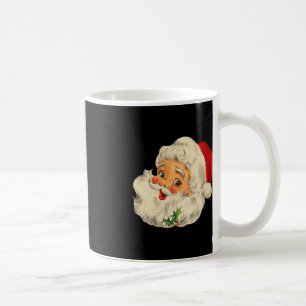 Vintage Christmas Santa Claus Face Fun Old Fashion Coffee Mug
