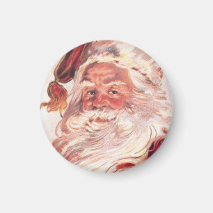 Vintage Christmas Santa Claus Magnet