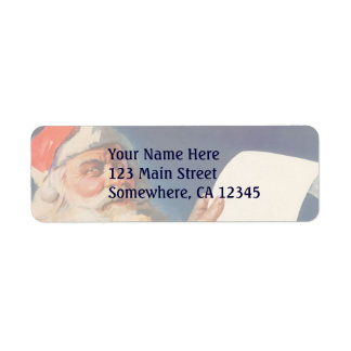 Vintage Christmas, Santa Claus Naughty Nice List