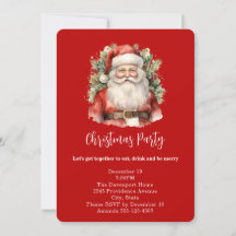 Vintage Christmas Santa Claus Smiling Christmas