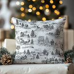 Vintage Christmas Santa Cushion<br><div class="desc">Vintage Christmas Throw Pillow</div>