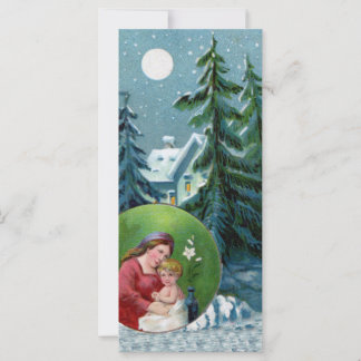 Vintage Christmas Scene