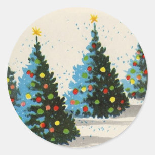 Vintage_Christmas_Scene sticker