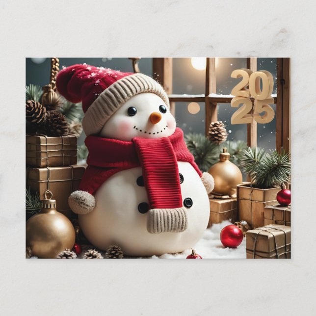 Vintage Christmas - Standard Postcard (Front)