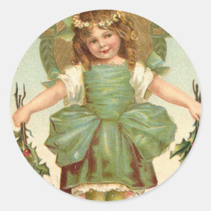 Vintage Christmas sticker