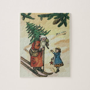 Vintage Christmas style Jigsaw Puzzle