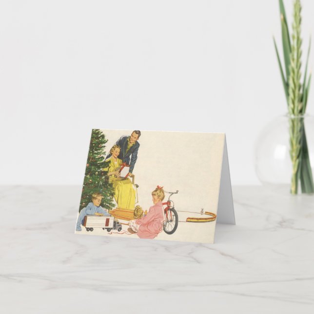 Vintage Christmas Thank You (Front)