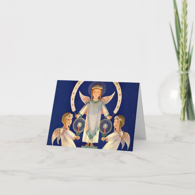 Vintage Christmas Thank You (Front)