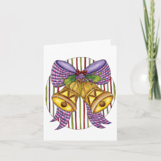 Vintage Christmas Thank You Card