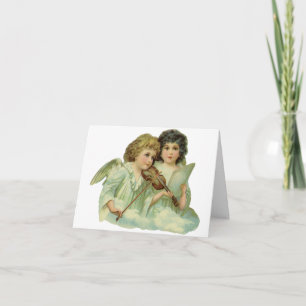 Vintage Christmas Thank You Card
