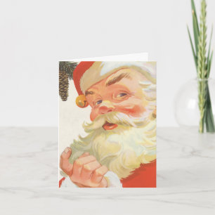 Vintage Christmas Thank You Card