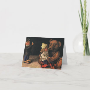 Vintage Christmas Thank You Card