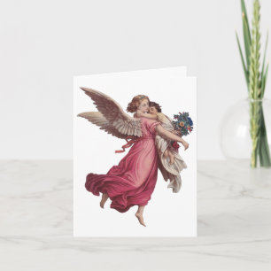 Vintage Christmas Thank You Card