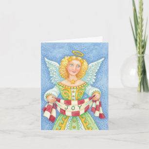Vintage Christmas Thank You Card
