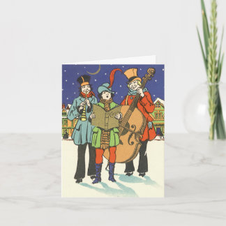 Vintage Christmas Thank You Card