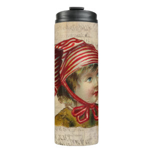 Vintage Christmas Thermal Tumbler
