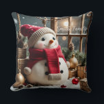 Vintage Christmas - Throw Pillow<br><div class="desc">Vintage Christmas - Throw Pillow
Design 01
A perfect little gift!</div>