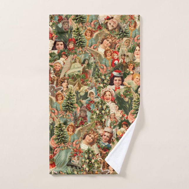 Vintage christmas Towel (Hand Towel)