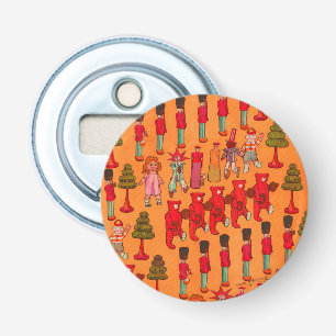 Vintage Christmas Toy Parade 1907 Puck Magazine Bottle Opener
