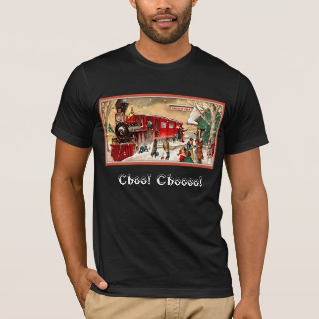 Vintage Christmas Train Shirt (Front)