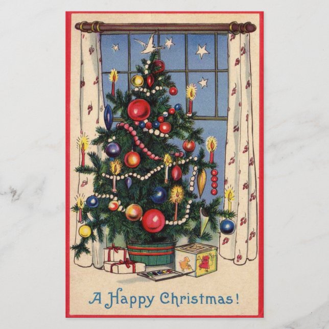 Vintage Christmas Tree (Front)