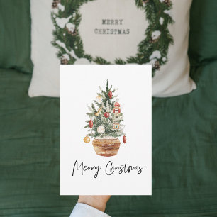 Vintage Christmas Tree   Merry Christmas