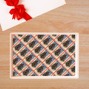 Vintage Christmas Tree Tissue Paper