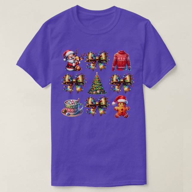 Vintage Christmas TShirt (Design Front)