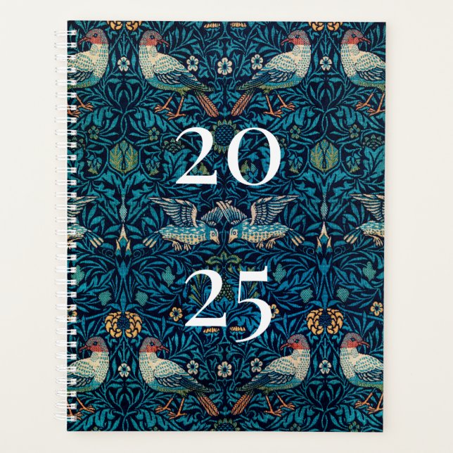 Vintage Christmas, William Morris Planner (Front)
