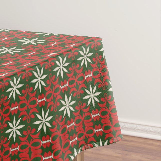 Vintage Christmas/winter patterned  Tablecloth (In Situ)