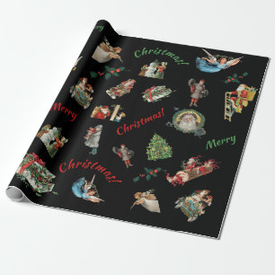 Vintage Christmas Wrapping Paper