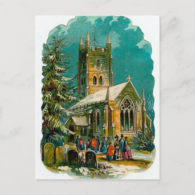 Vintage Church Postcard (Front)