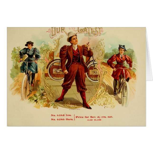 Vintage Cigar Box Label (Front Horizontal)