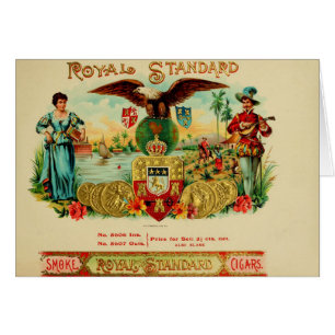 Vintage Cigar Box Label